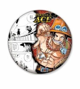 ●新品/ポートガス・D・エース Cタイプ ONE PIECE コレクション 缶バッジ HEROES /ワンピース/グッズ類：ストラップ・キーホルダー系●