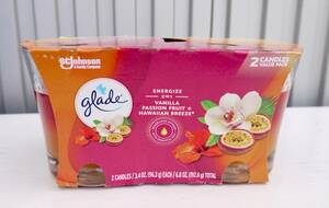 * Hawaii direct import *glade HAWAIIAN BREEZE room candle 2 piece set | Japan not yet arrival!|ABC store. fragrance!?