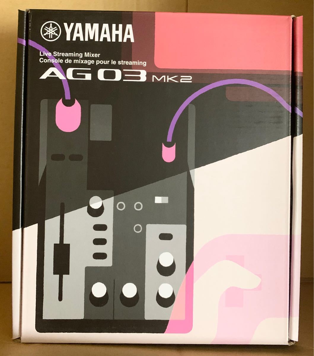 新品・未開封】 YAMAHA Ag06 MK2 white 白 楽器、器材 ミキサー 楽器