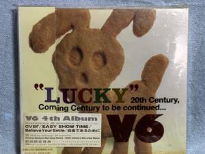 CD　V6 / “LUCKY”20th Century，Coming Century to be continued ★新品未開封★レア★初回限定盤