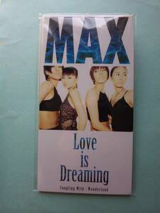 【新品 8cm シングルCD】CDS 471-2 MAX / Love is Dreaming / 規格番号=avdd20189 ★袋入れ替え済み【送料112円】