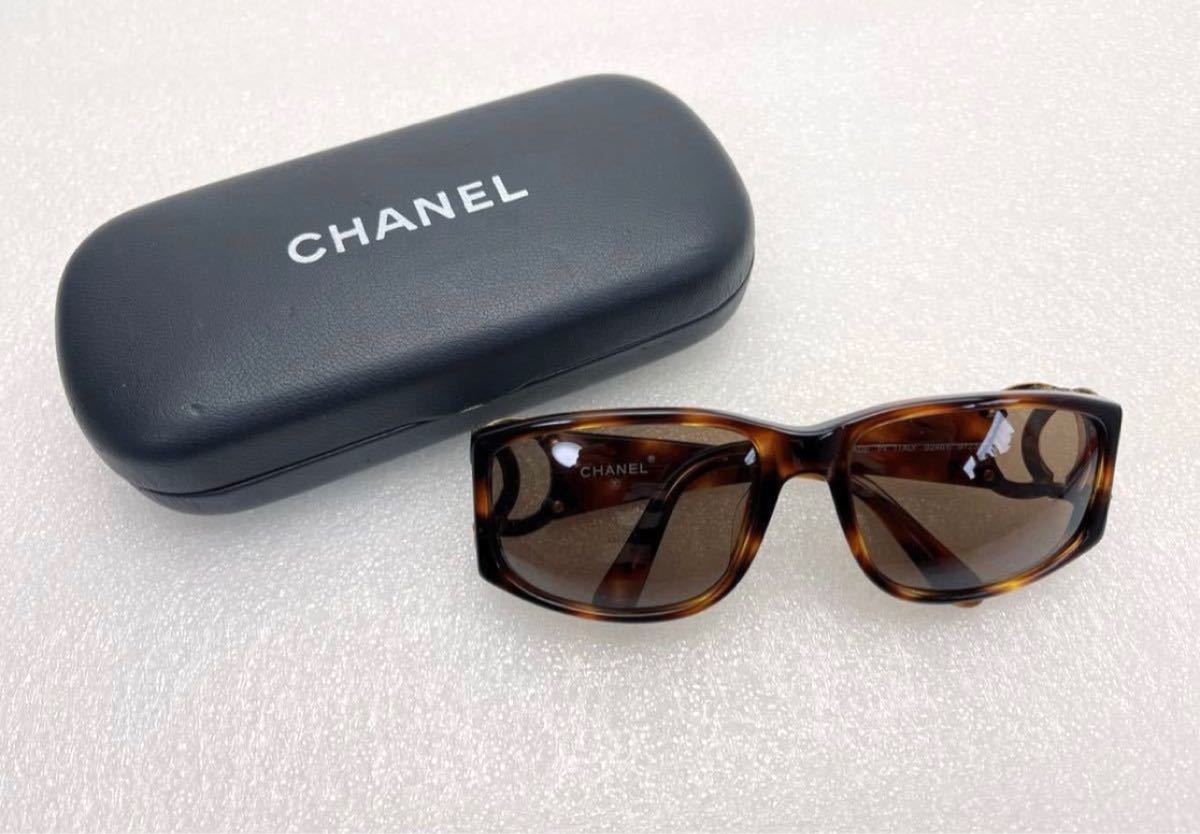 特売 極美品 CHANEL シャネル サイドココ 07801 サングラス canbe