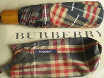 ★バーバリー BURBERRYLONDON　折りたたみ傘　新品未使用★_画像2