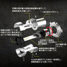 ZC31S スイフトスポーツ 日本光軸仕様 H4 LEDヘッドライト Hi/Lo 6800LM 40W 6500ケルビン 車検対応 防水カバー対応_画像5