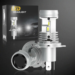 ZE1 インサイト 日本光軸仕様 H4 LEDヘッドライト Hi/Lo 6800LM 40W 6500ケルビン 車検対応 防水カバー対応