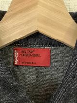 levi's リーバイス　REDTAB レッドタブ　デニムウエスタンシャツ　長袖シャツ　レディース　スモール　美品_画像3