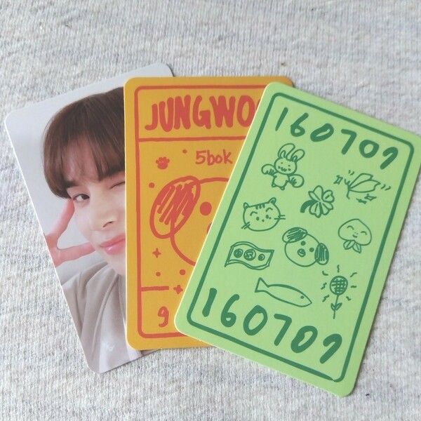 ■ LUCKY CARD SET 【 ジョンウ 】NCT 127 ラッキーカードセット