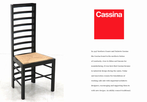 ★rnz985★美品★カッシーナ★cassina★本物★ウィロー2★マッキントッシュ★名作★ラダーバックチェア★ペーパーコード★チェア