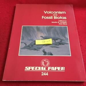 Y38-063 火山活動と化石生物相 マーティン・G・ロックリー アラン・ライス 編曲 火山活動が生物層助言記録に与える影響 1990年