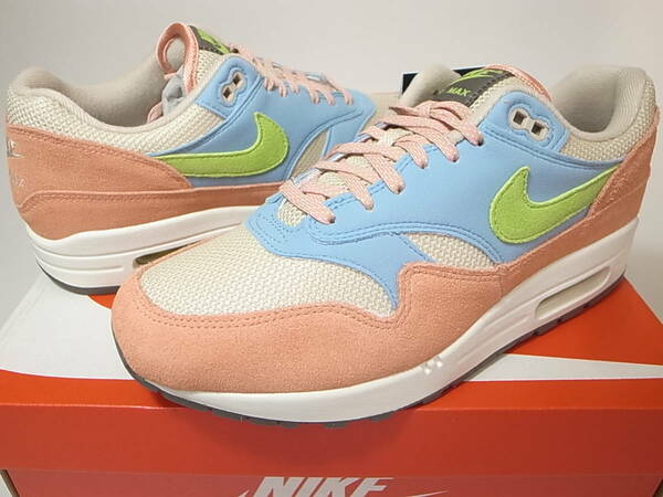 【送料無料 即決】NIKE AIR MAX 1 LIGHT MADDER ROOT 26.5cm US8.5新品 国内黒タグ付 ピンクxライトブルーxヴィヴィッドグリーンDV3196-800