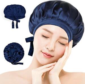  silk cap sleeping middle. hair care beautiful . natural 100% silk Night cap ........ kind temperature ... chilling . comfortable ......