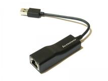 【新品】Lenovo USB2.0 イーサネットアダプター(有線LAN変換アダプタ) U2L 100P-Y1 to ThinkPad Helix (Type 3xx) X1 ②_画像1