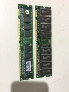 中古品 DIMM PC100-128M 256MB(128M*2) 現状品②