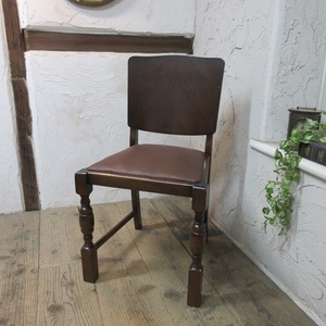 イギリス アンティーク 家具 SALE セール ダイニングチェア 椅子 イス 木製 オーク 英国 DININGCHAIR 4138ｄz 目玉！