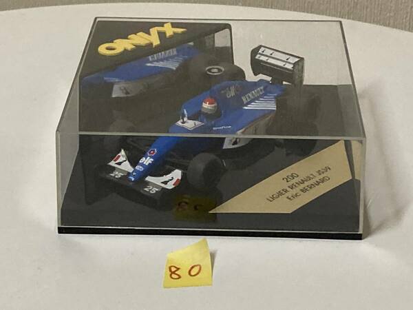 送料無料　ONIX 1/43 オニキス ミニカー　F1 F1 リジェ　JS39 E.ベルナルド　1994　ビンテージ　レトロ　オニキス　