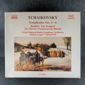 23-76【輸入】チャイコフスキー:交響曲全集(5枚組) TCHAIKOVSKY