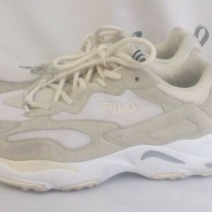 FILA フィラ ローカットスニーカー FS1SIA3134X RAY TRACER レイトレーサー 厚底 27ｃｍ グレー メンズ 1207000002297の画像5