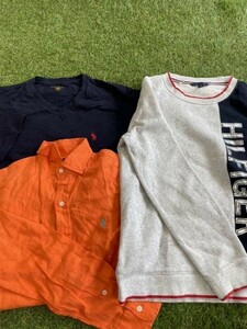 TOMMY HILFIGER Ralph Lauren シャツ　トップス　3点まとめ　メンズ　#M167