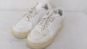 NIKE Nike low cut спортивные туфли CK6649-100 AIR FORCE 1 PIXEL военно-воздушные силы пиксел 23cm белый женский 1209000014768