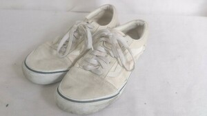 VANS バンズ ローカットスニーカー 84501 OLD SKOOL オールドスクール　汚れ有り 23.5cm ホワイト レディース 1209000003120