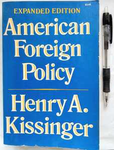 キッシンジャー洋書【American Foreign Policy Expanded Edition】アメリカの外交政策 
