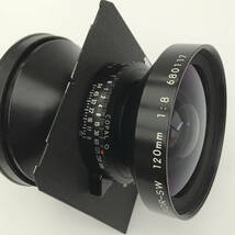 NIKKOR-SW120mm 1:8 COPAL 0番付き　8x10カバー（f22）　美品_画像3