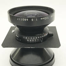 NIKKOR-SW120mm 1:8 COPAL 0番付き　8x10カバー（f22）　美品_画像4