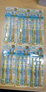 ske-ta- child toothbrush .. for not not ..15 3 pcs set ×6P new goods * unopened * prompt decision NHK education .....~..