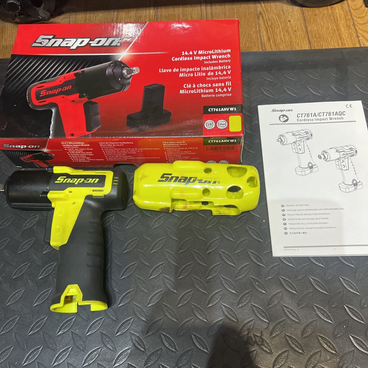 ヤフオク! -「snap-on スナップオン 電動インパクト」の落札相場・落札価格