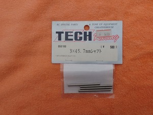 TECH 3X45.7mm shaft 050160 new goods unused 