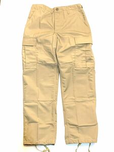  new goods PROPPER Pro pa-BATTLE RIP BDU PANTS Battle lip BEIGE beige M SHORT military pants cargo pants 