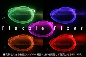  flexible fibre diameter 10mm length 500mm flexibility. exist penetration resin .LED tube . luminescence ( free shipping )