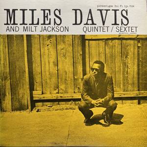 Miles Davis And Milt Jackson - Quintet / Sextet / '76 / MONO / マイルス・デイビス・アンド・ミルト・ジャクソン / Prestige SMJ-6530