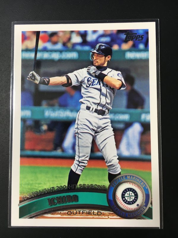 10枚限定 イチロー 菊池雄星 4色×4色パッチ ジャージ カード topps