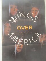 2209MK●ポスター「ウィングス Wings over America」●両面ポスター/サイズ:約50.5cm×76cm●難あり_画像2