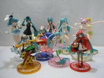 ＃025 ☆未開封有り☆ 初音ミク/ボーカロイド フィギュア まとめ Qposket/SPM など 白うさぎ/15th/ストリート/桜ミク/水着/赤ずきん 他_画像4