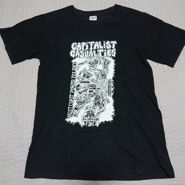 Capitalist Casualties Tシャツ West Coast Power Violence