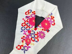 ▼三作▼訳あり　礼装用　豪華　刺繍半衿　W64　日本製