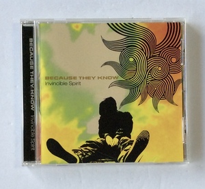 CD　インビシブル・スピリット　BECAUSE THEY KNOW invincible spirit