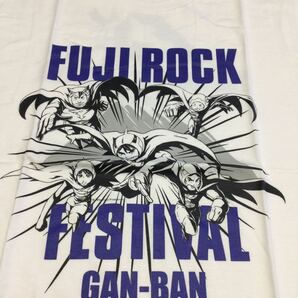 フジロック’16×GAN-BAN 科学忍者隊ガッチャマン Ｔシャツ★Ｍサイズ☆長期保管・未着用品◇フジロック20周年記念デザイン★タツノコプロの画像2