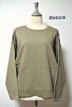 【SALE】●美品！ZUCCa【ズッカ】LOGO裏毛/プルオーバー(*^_^*)定価16,000円+税 MADE IN JAPAN(日本製)_画像2