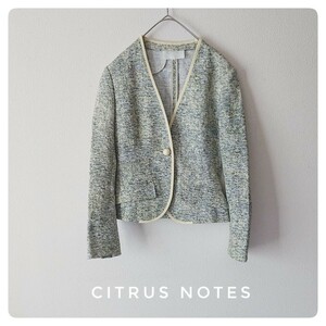 Citrus Notes シトラスノーツ 薄手 ノーカラー ライトアウター