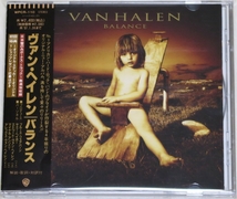 ☆ ヴァン・ヘイレン VAN HALEN バランス BALANCE 発禁ジャケット 初回限定 ステッカー リスナーハガキ 日本盤 帯付き WPCR-110 新品同様☆_画像1