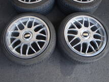 WISER BBS 17インチアルミ+ファイアストーン 215/45R17 2本・ATR SPORT 225/45ZR17 2本 計4本セット!!_画像2