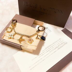 【Louis Vuitton(ルイヴィトン)●バッグ チャーム チェーン フルール ドゥ モノグラム 領収書有り／新品】