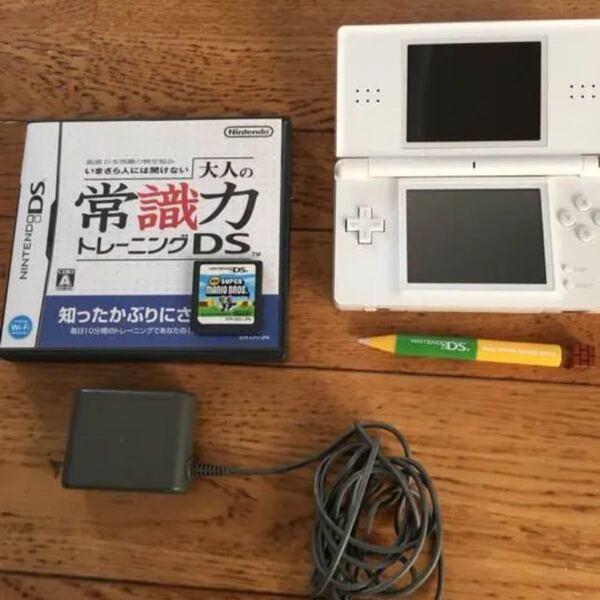 美品＊DS 本体セット マリオ 常識力トレーニング