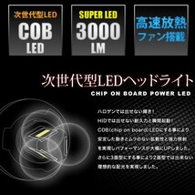 ホンダ タクト スタンドアップ BB-AF51 スクーター用LEDヘッドライト 1個 30W 3000ルーメン PH11 T15H 9-18V_画像2