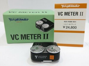 【 作動確認済 】Voigtlander VC METER II ブラック フォクトレンダー [管GF647]