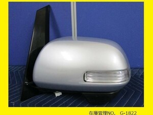 割引あり ACR50W ACR55W エスティマ 左アウタリヤビューミラー 純正 022516 Murakami 8406 7ピン ウインカー付 (左ドアミラー G-1822)