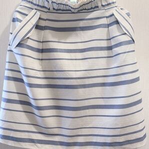 QUEENS COURT toccocloset スカート 状態良 夏 レディース ボーダー 即日発送